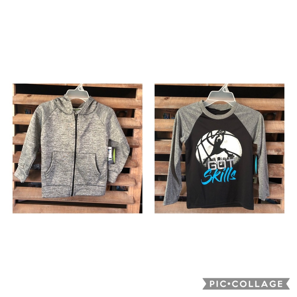 Boys XS(4/5) 2PC Lot Jacket&Top